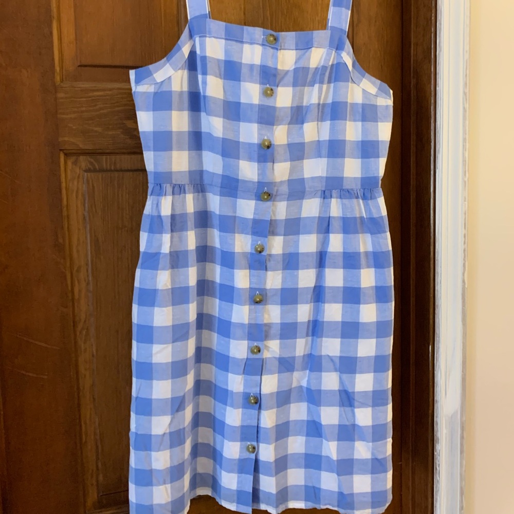 J Crew Gingham summer dress